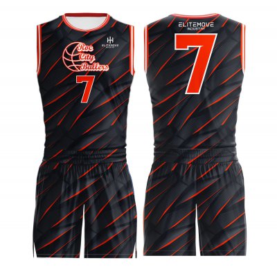 Custom Design Basketball Uniforms