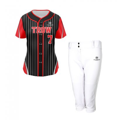 Sublimation Design Softball Uniforms