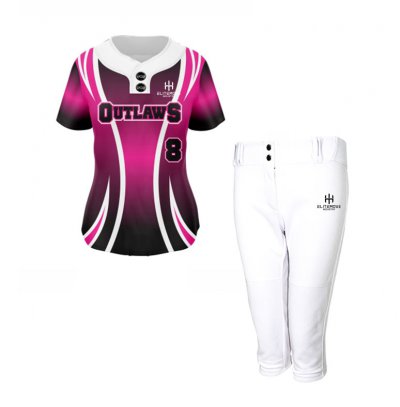 Sublimation Design Softball Uniforms