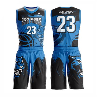 Custom Sublimation Basketball Uniforms